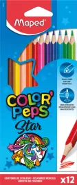 kredki-trojkatne-olowkowe-maped-color-peps-star-12-sztuk