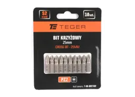 bit-krzyzowy-pz-25-mm-pz2-zestaw-10-szt-teger