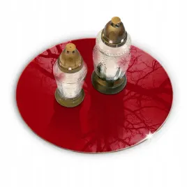 hartowana-szyba-na-grob-podkladka-pod-znicze-kolor-czerwony-srednica-30-cm