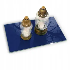 szklana-podkladka-na-cmentarz-nagrobek-pod-znicze-kolor-niebieski-52x30-cm