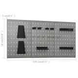stol-roboczy-z-trzema-panelami-sciennymi-marka-vidaxl-stan-nowy