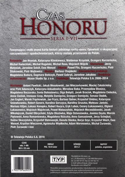 czas-honoru-box-28-dvd-stan-opakowania-oryginalne