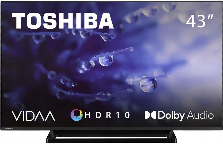 Telewizor LED Toshiba 43LV3E63DG 43'' Full HD HDR Smart TV VIDAA JEDNA NOGA