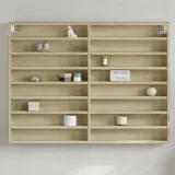 witryna-dab-sonoma-100x85x75-cm-material-dre-stan-nowy-material-inny