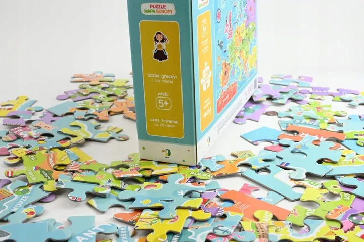puzzle-100-mapa-europy-liczba-elementow-100