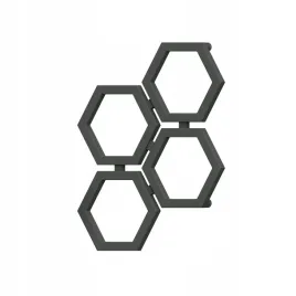 grzejnik-plastry-miodu-h693-l553-czarny