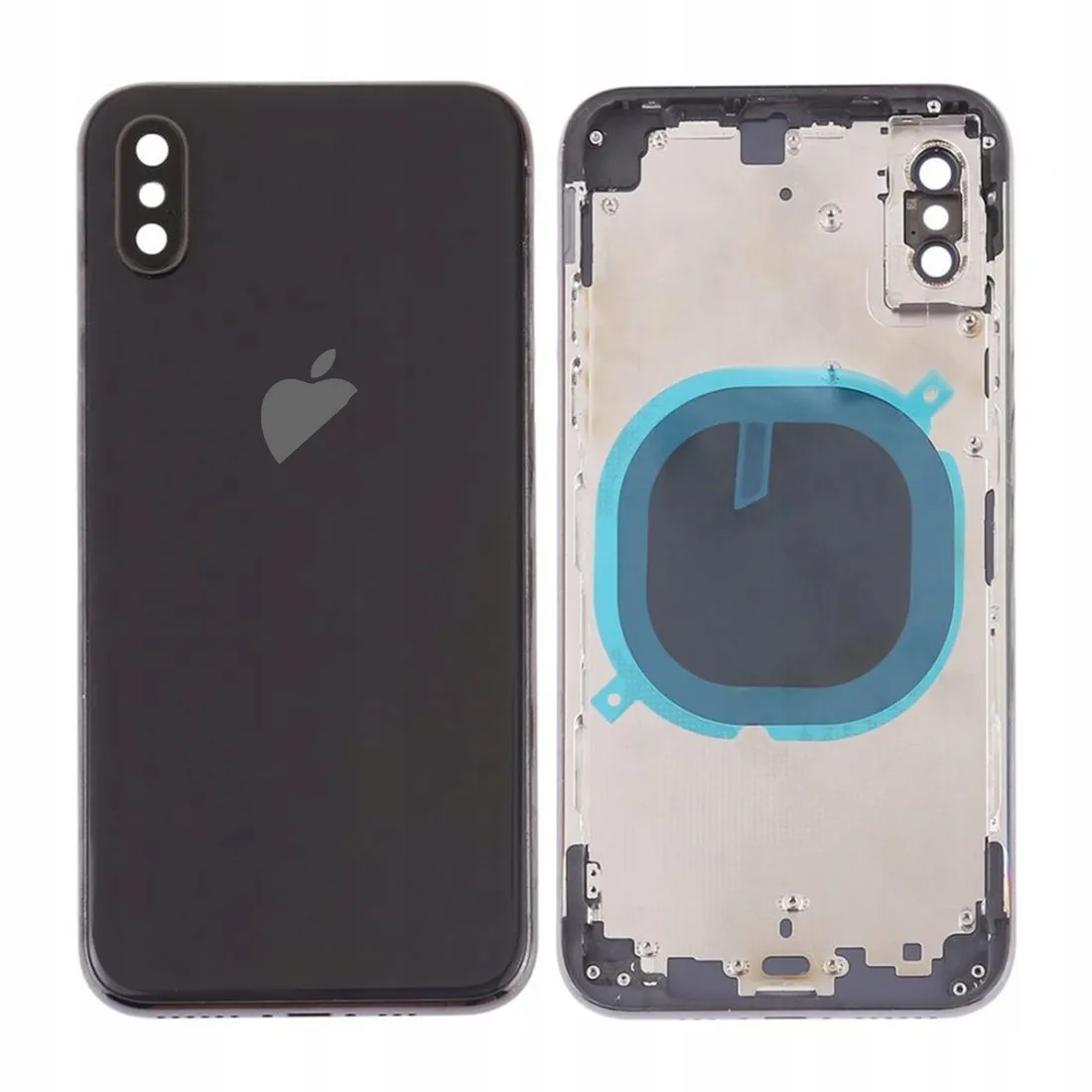korpus-czarny-do-iphone-xs-max-stan-nowy