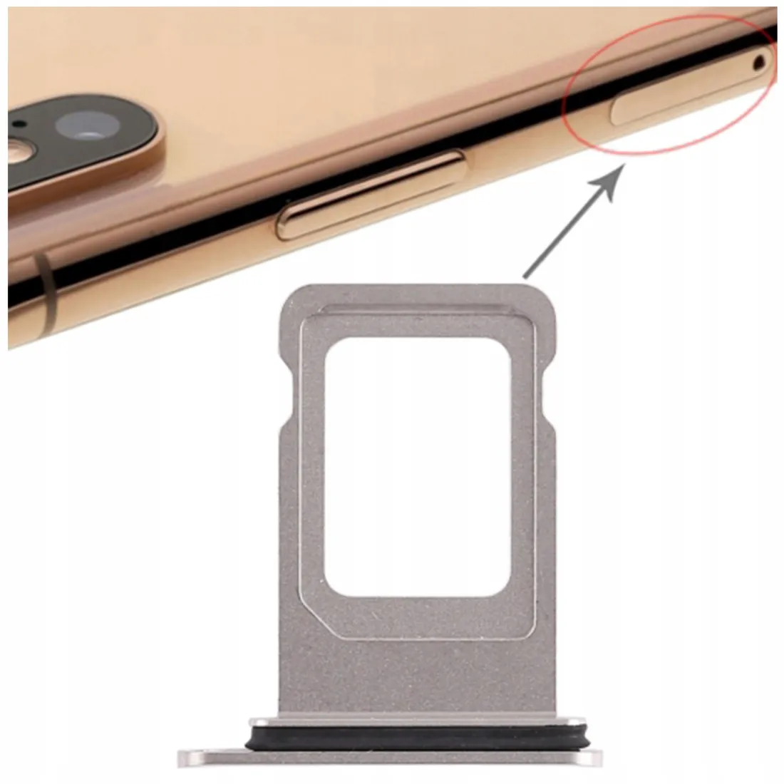 szufladka-tacka-karty-sim-do-iphone-xs-max-biala-stan-nowy