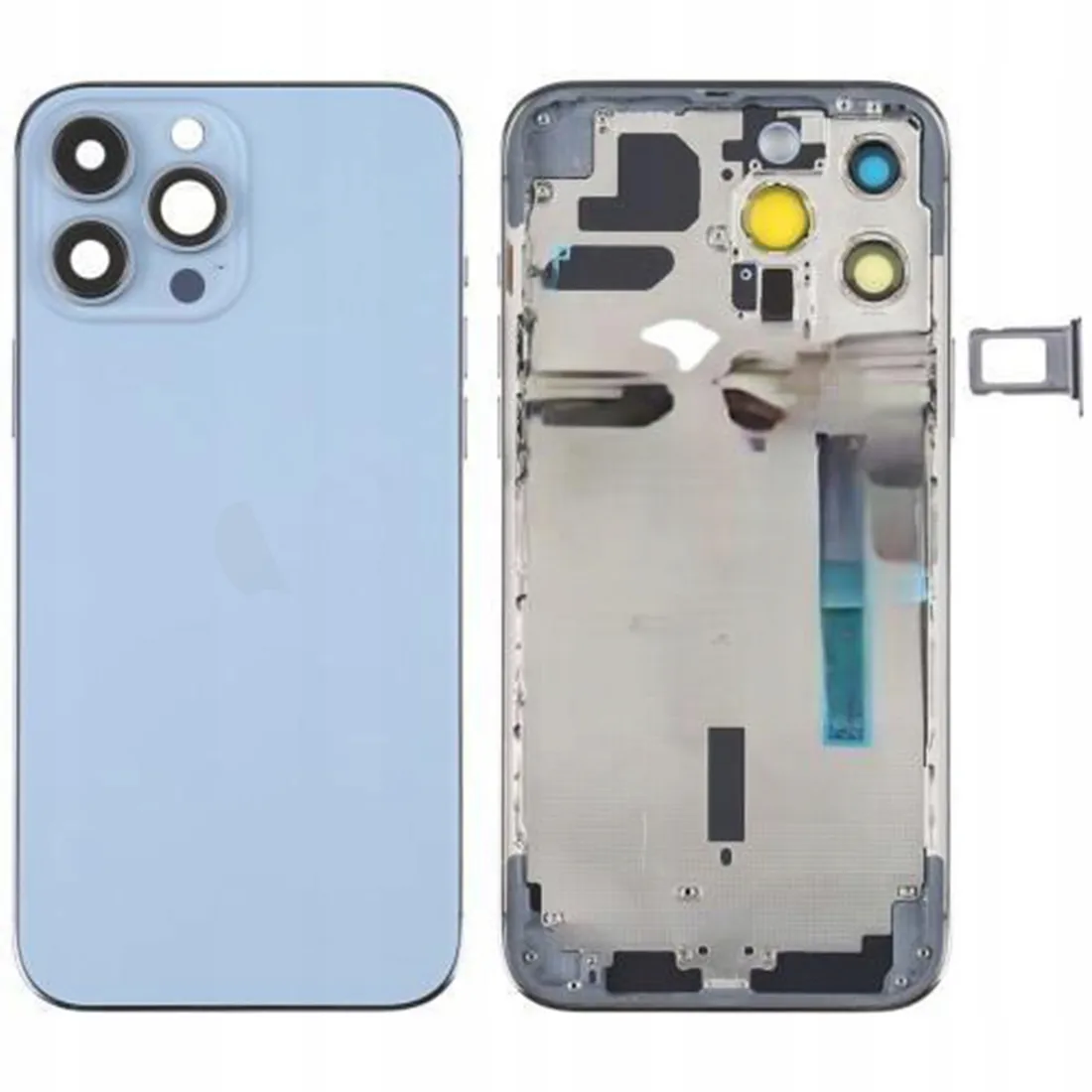 ramka-obudowy-korpus-niebieski-do-iphone-13-pro-max-stan-nowy