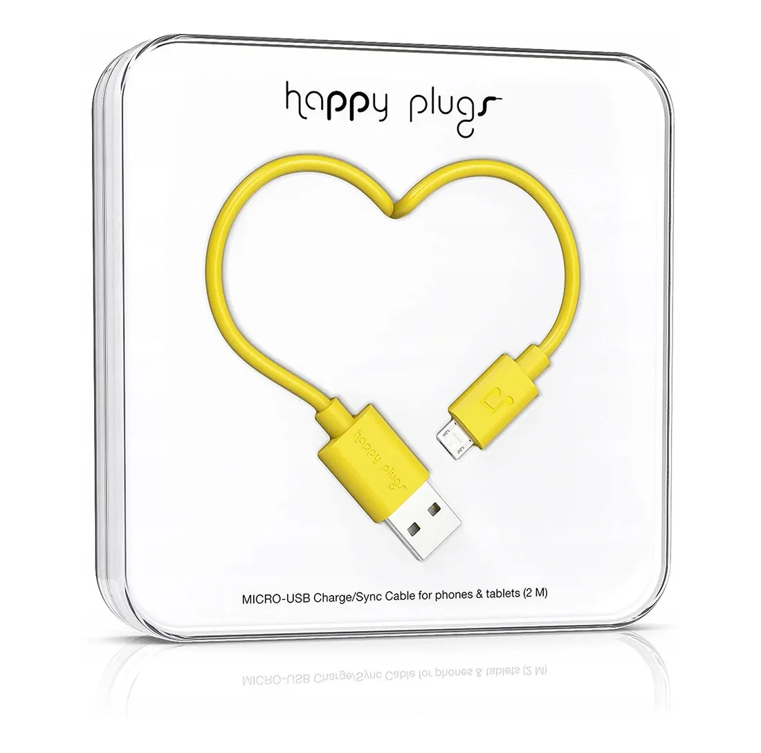 kabel-micro-usb-happy-plugs-200cm-zolty-stan-nowy