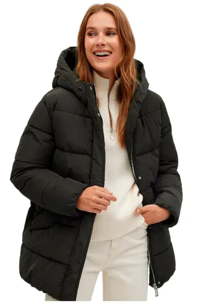kurtka-damska-mango-pikowana-zimowa