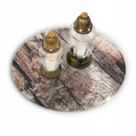 szklana-hartowana-zniczowka-na-grob-duza-okragla-fi-40-cm-struktura-drewna