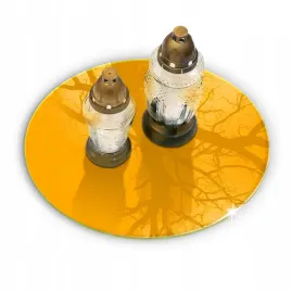 ochronna-szklana-pod-znicze-na-grob-podkladka-fi-30-cm-kolor-ciemny-zolty