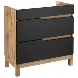 szafka-stojaca-alma-dwie-szuflady-dab-wotan-czarny-mat-pod-umywalke-80-cm
