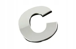 emblemat-litera-literka-cyfra-cyfry-chrom-naklejka-3d-c-c