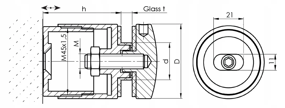rotula-fi-50-dystans-regulowany-przylacz-plaski