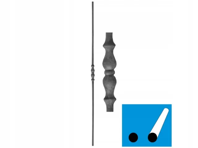 tralka-kuta-h1000-12x12mm-stan-nowy