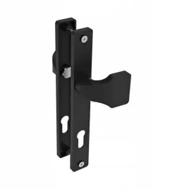 komplet-klamka-z-szyldem-czarna-72mm-zamak