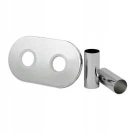 zestaw-maskujacy-z-rozeta-owalna-dwa-otwory-chrom