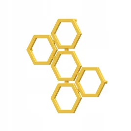 grzejnik-dekoracyjny-plastry-miodu-h835-l800-zloty