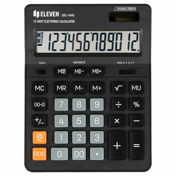 kalkulator-biurowy-eleven-sdc-444s-waga-z-opakowaniem-0-26-kg