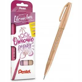zestaw-do-liternictwa-brush-sign-pen-owocowe-popisy-4-kolory-pentel