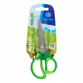 nozyczki-szkolne-z-ergonomicznym-uchwytem-15cm-astrakids-pixel-one-zielone