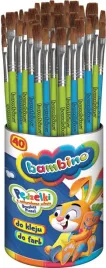 pedzelki-do-farb-i-kleju-bambino-mix-x40-w-kubku
