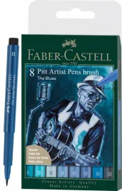 pisaki-pedzelkowe-brushe-faber-castell-the-blues