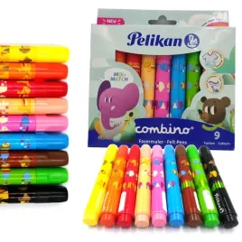 flamastry-pisaki-dla-dzieci-combino-pelikan-9szt