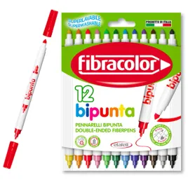 flamastry-dwustronne-pisaki-fibracolor-bipunta-12x