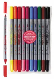 flamastry-dwustronne-pisaki-fibracolor-bipunta-10x