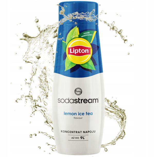 ﻿Syrop SodaStream koncentrat Lipton Ice Tea 440ml herbata cytryna napój sok