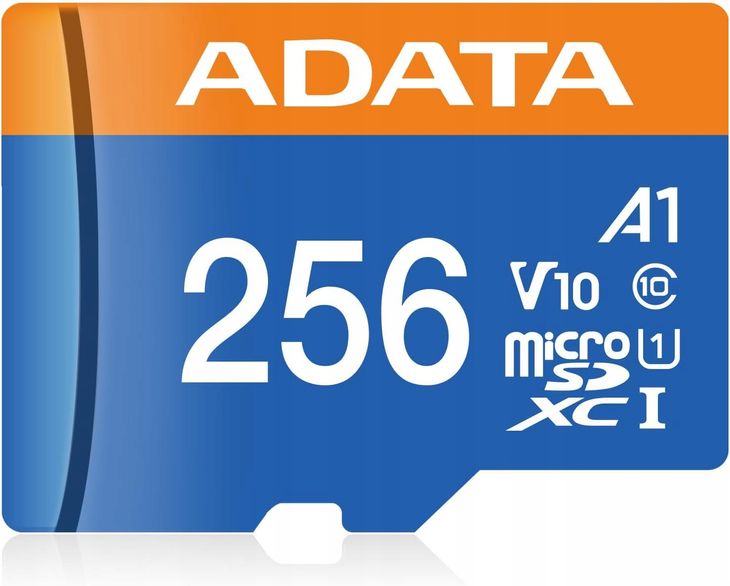 ﻿ADATA KARTA PAMIĘCI MicroSDHC/SDXC Premier 256GB MICRO SD A1 V10 C10 256 GB