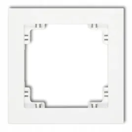 karlik-deco-dr-1-ramka-uniwersalna-pojedyncza-biala