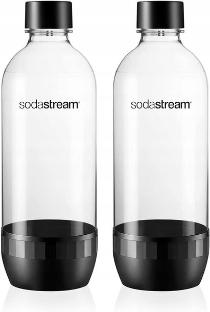 2x butelki do saturatora sodastream fuse classic 1l dwupak | do zmywarki