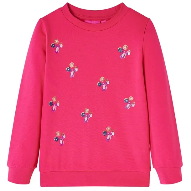 bluza-dziecieca-jaskrawy-roz-92-wzor-dominujacy-nadruk