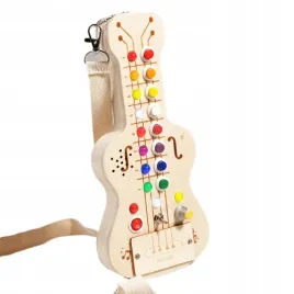 drewniana-gitara-sensoryczna-led-montessori-z-wlacznikami-swiatlo-zabawa