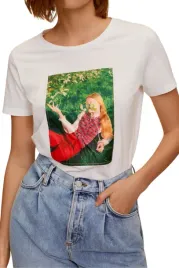 koszulka-damska-mango-bawelniana-biala