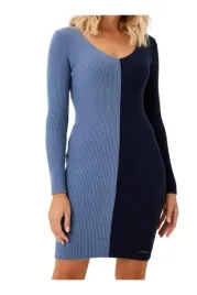 sukienka-damska-giorgio-di-mare-bawelniana-dzianinowa-niebieska