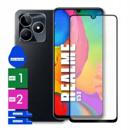 szklo-ochronne-do-realme-c53-hartowane-9h-pelne-caly-ekran-5d-jakosc