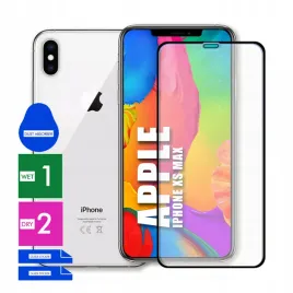 2x-szklo-ochronne-do-apple-iphone-xs-max-hartowane-9h-pelne-caly-ekran-5d