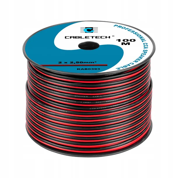 kabel-glosnikowy-cabletech-2x25-na-metry-dlugosc-kabla-100-m