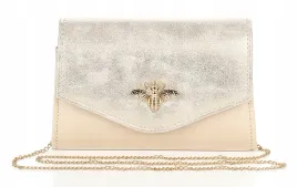 salvare-zjawiskowa-bezowo-zlota-kopertowka-na-lancuszku-wazka