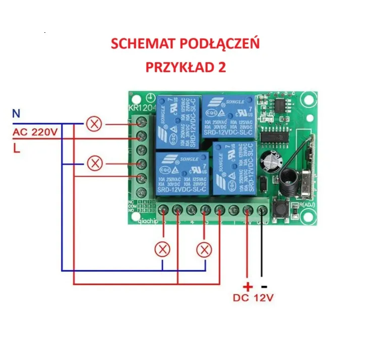 modul-przekaznika-rf-4ch-12v-stan-nowy