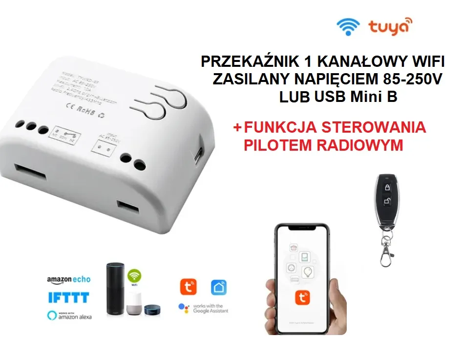 przekaznik-1ch-ac-85-250v-wifi-rf-stan-nowy