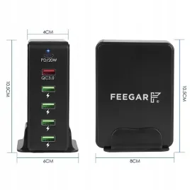 ladowarka-sieciowa-feegar-tower-86w-6x-usb-typ-c