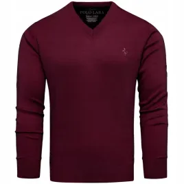 sweter-meski-kolnierzyk-v-neck-w-serek-bawelniany-bordowy-xxl
