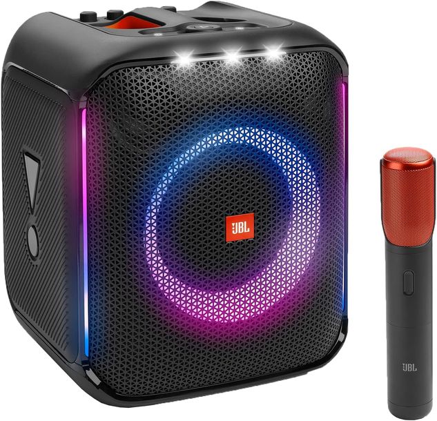 ﻿Głośnik przenośny JBL PartyBox ENCORE czarny 100 W + mikrofon Karaoke