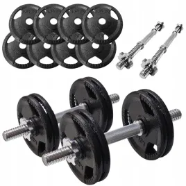 hantle-zeliwne-2-x-75-kg-gryf-talerze-zestaw-15-kg-obciazenie-tri-grip